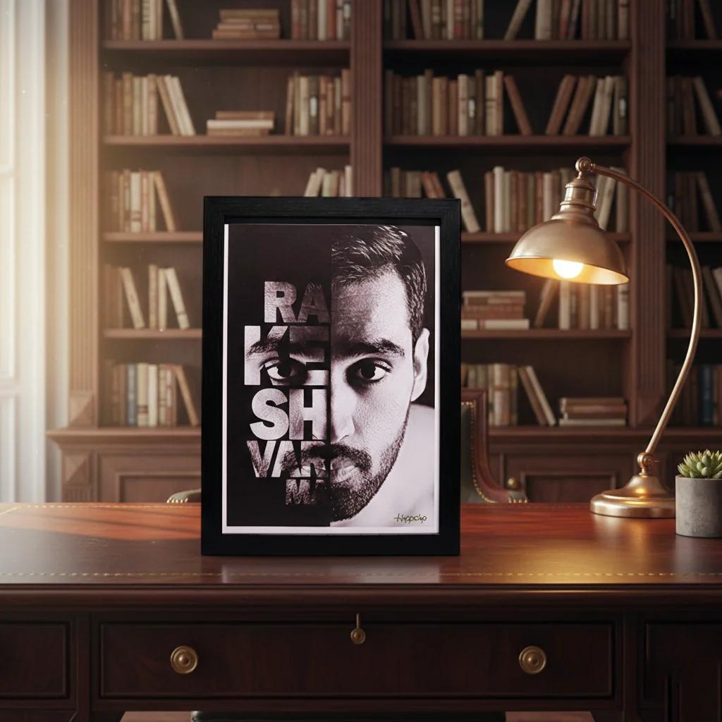 VPH Gift Store Standard Size Name-Picture Portrait Blended Magic Wall Art