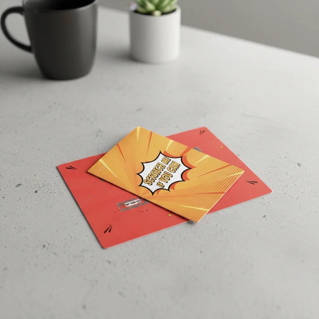 VPH Gift Store Fun Scratch Card Gift with Hidden Messages for Loved Ones