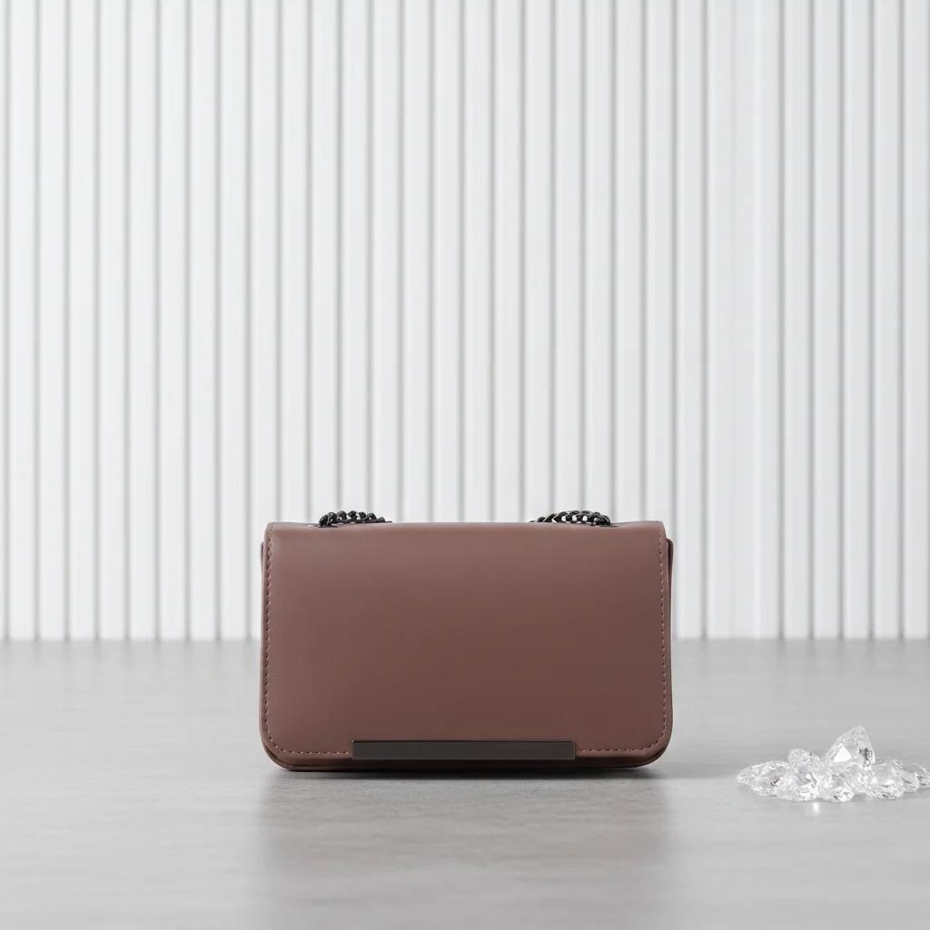 Value Gifts Women’s Fashion Reddish Grey Crossbody Sling Bag