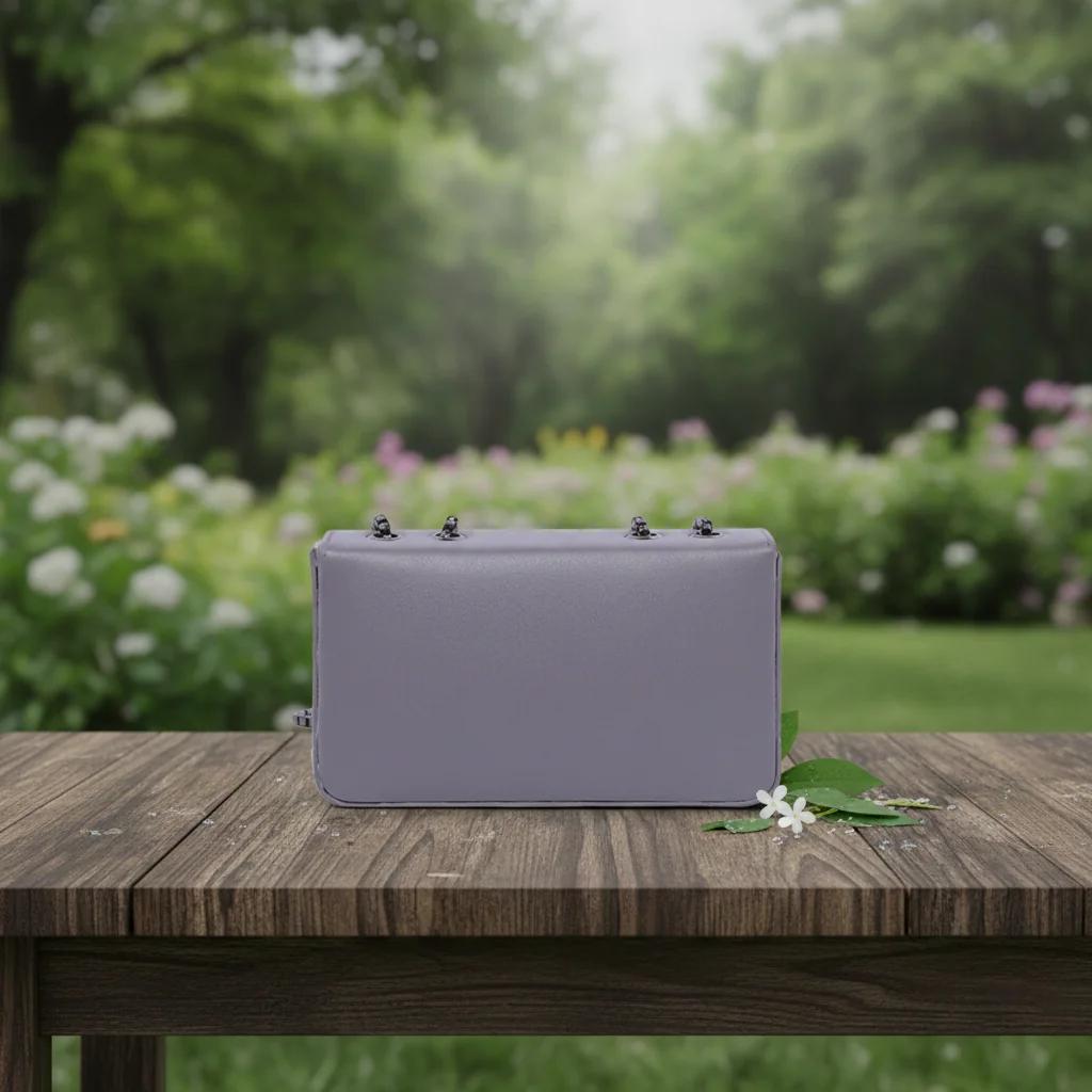 Value Gifts Women’s Fashion Storm Grey Crossbody Sling Bag