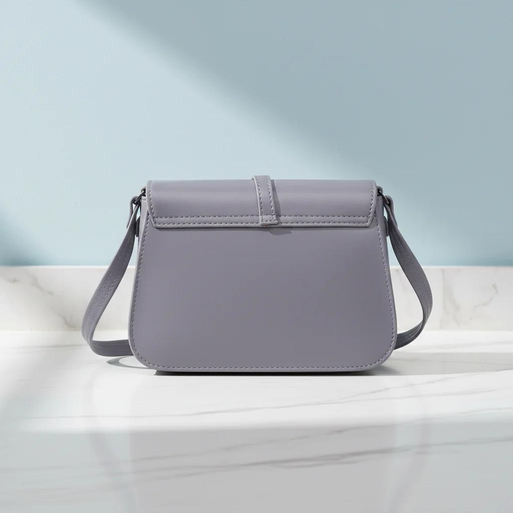 Value Gifts Trendy Purplish Grey Sling Bag for Girls and Women