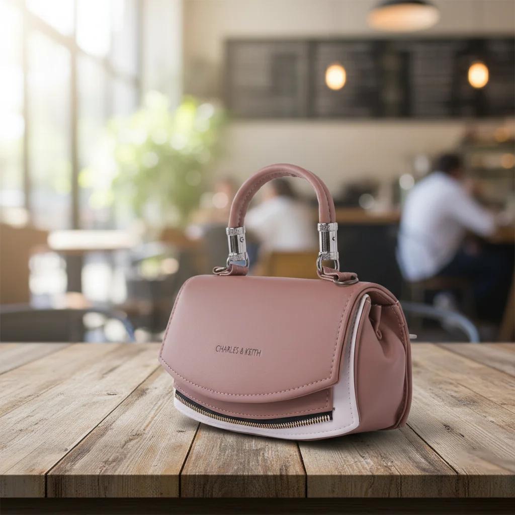 Value Gifts Elegant Brownish Sling Bag Crossbody Satchel for Women