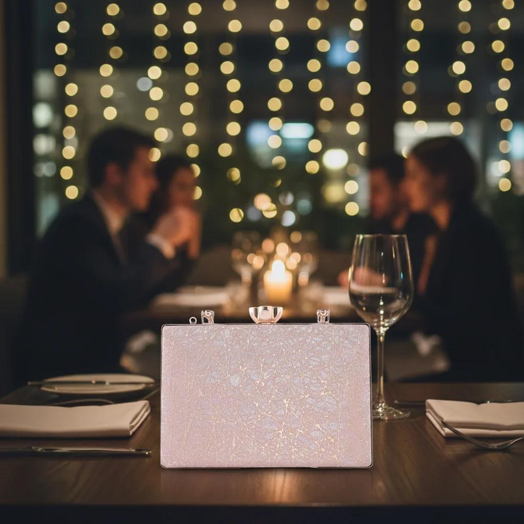 Value Gifts Women’s Oriental Pink Designer Clutch Handbag