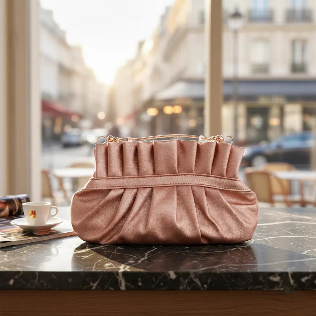 Value Gifts Women’s Gorgeous Lady Queen Cavern Pink Wedding Bag