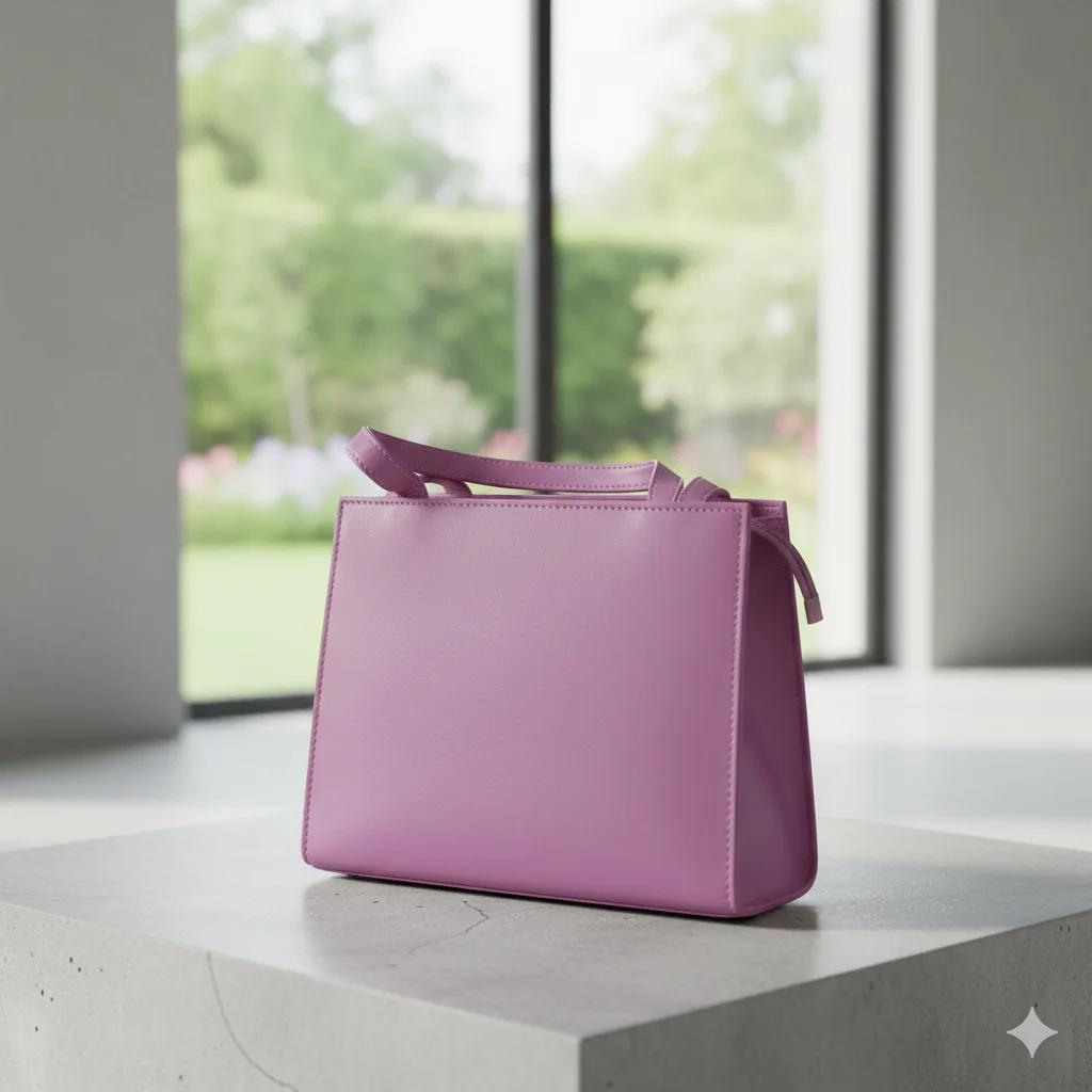 VPH Gift Store Sky Magenta PU Leather Sling Bag for Women