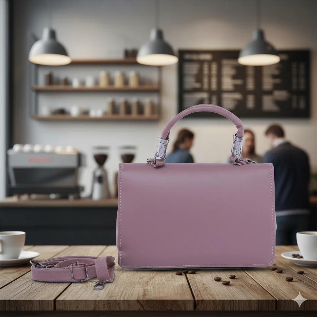 VPH Gift Store Mountbatten Pink Valentine Shoulder Sling Bag for Girls