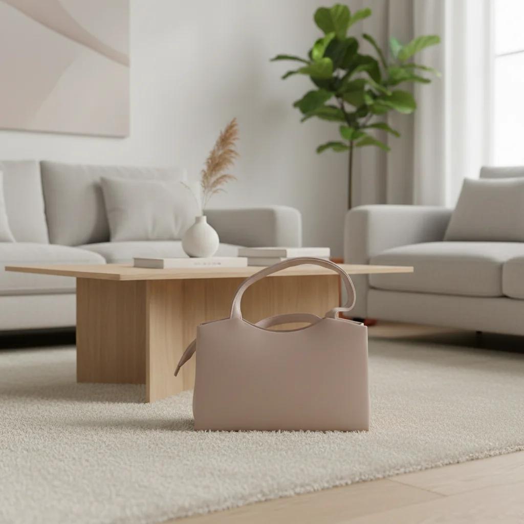 VPH Gift Store Grey Olive Synthetic Leather Handbag for Women