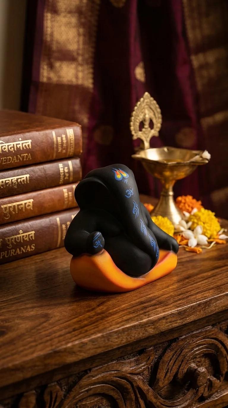 Value Gifts Elegant Lord Ganapati Statue for Home Decor and Wedding Gift