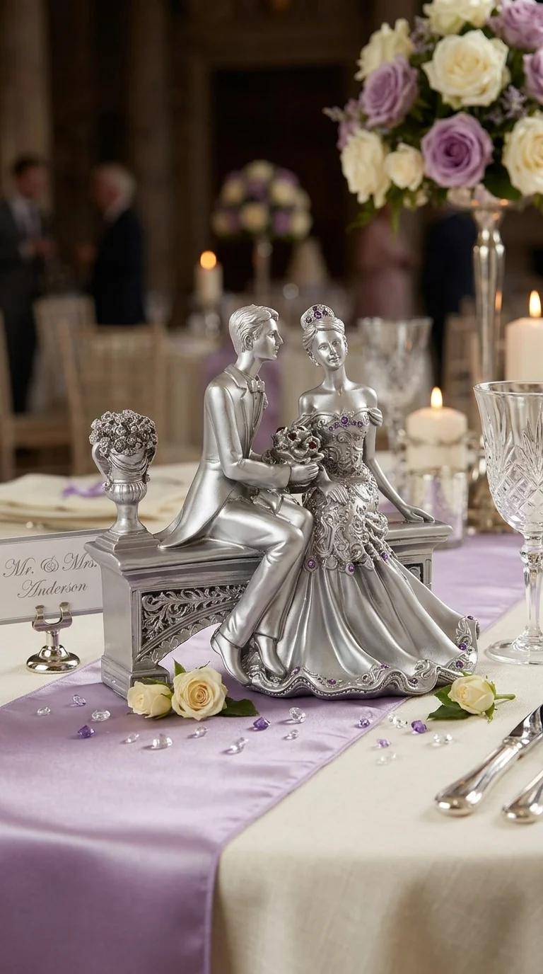 Value Gifts Elegant Love Couple Showpiece for Home Decor and Special Occasion