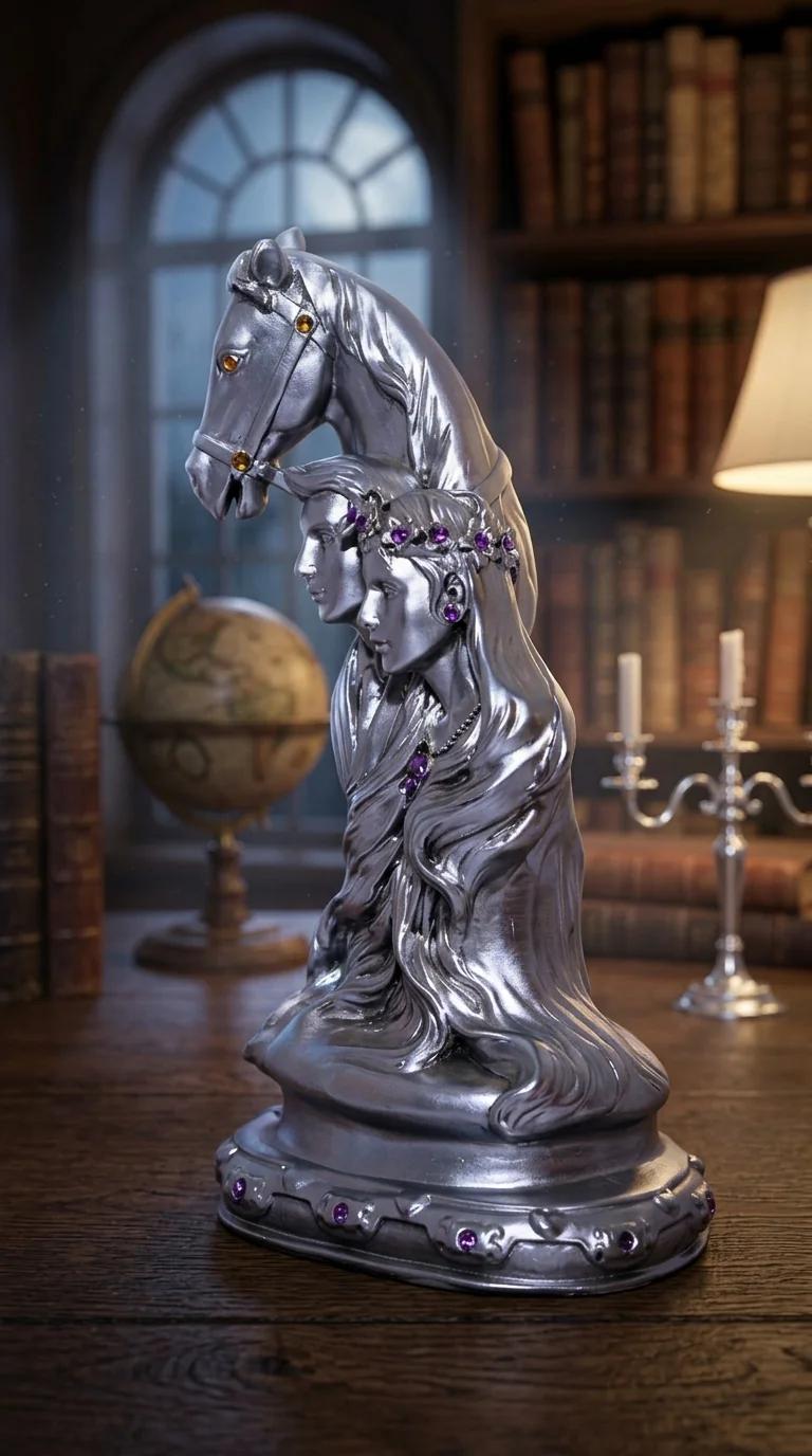 Value Gifts Elegant Vintage Love Couple Figurine for Home Office Decoration