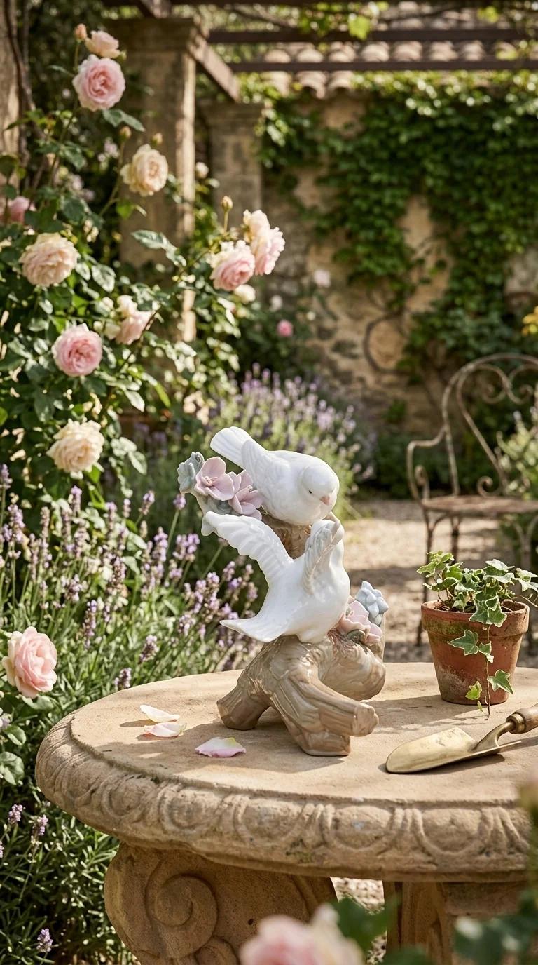 MH Decors Premium Bird Sculpture Figurine for Home, Office, and Tabletop