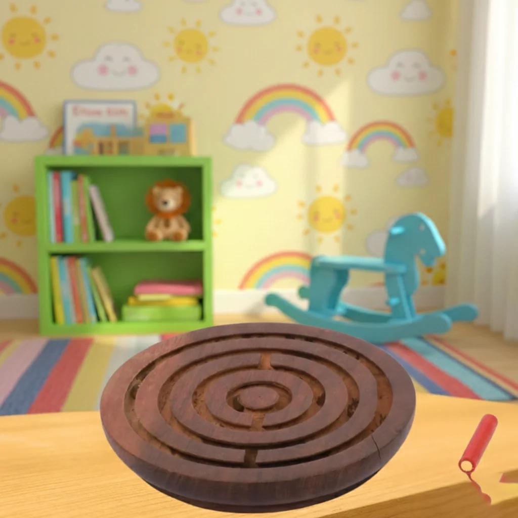 MH Decors Wooden Puzzle Playing Toy Kondapalli Handmade for Children