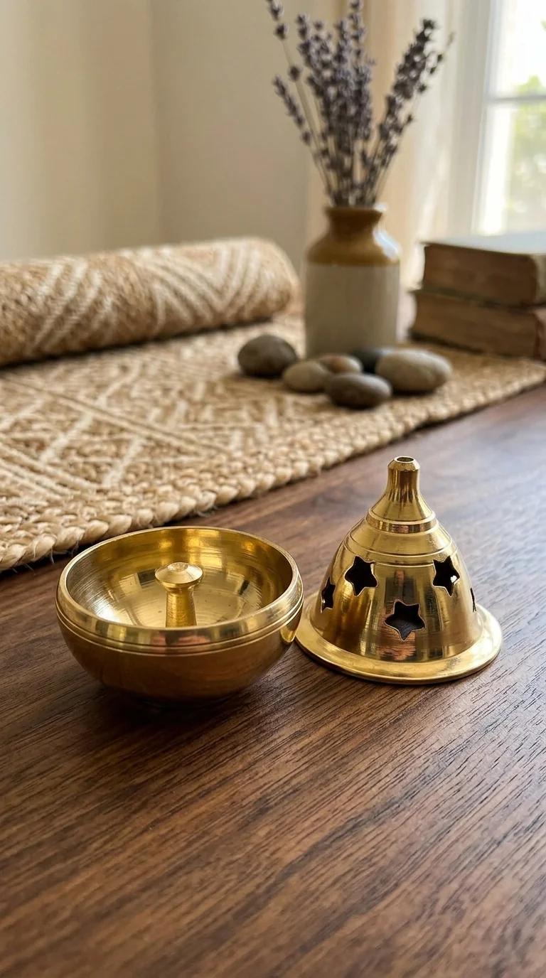 Value Gifts Traditional Brass Akhand Jyoti Lamp for Home and Temple Decor