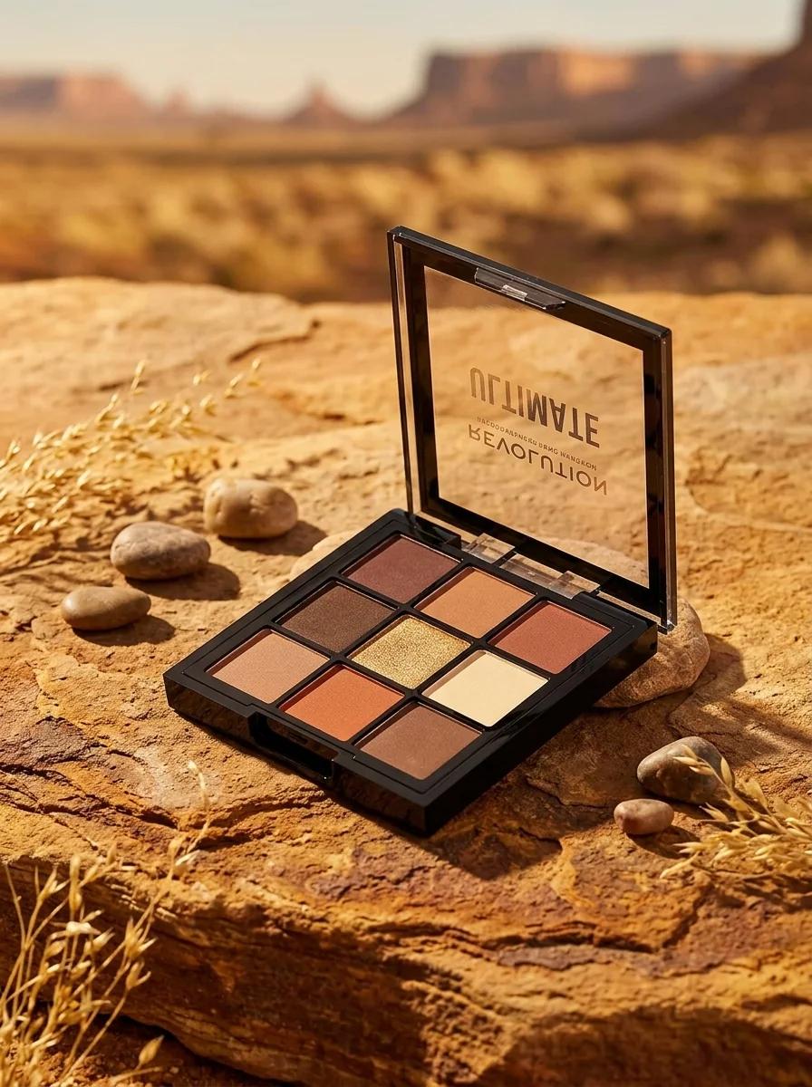 Swiss Beauty Ultimate 9 Pigmented Colors Eyeshadow Palette, Long Wearing & Easily Blendable, Matte, Shimmery & Metallic Finish (Multicolor)