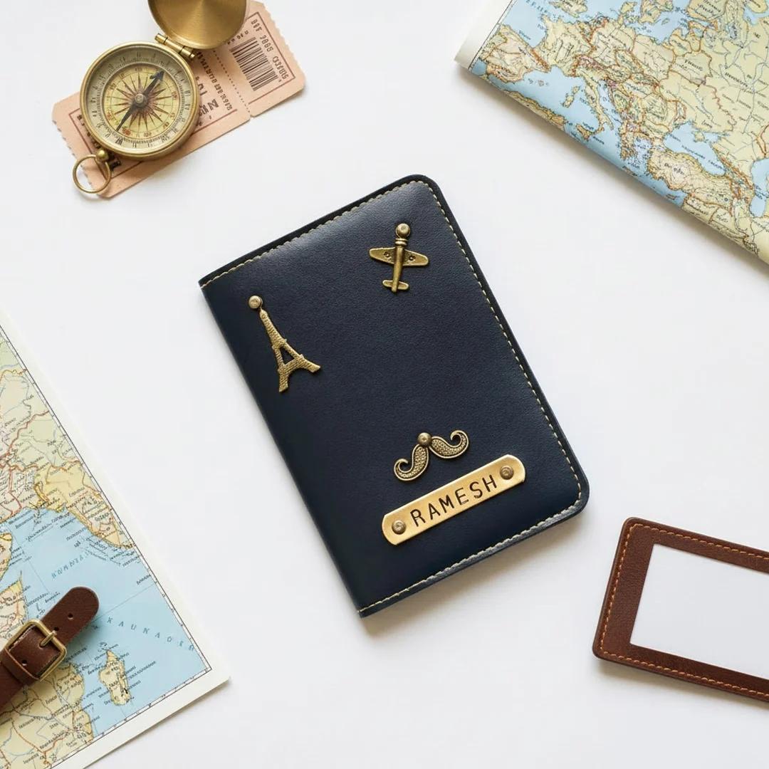 Zpics Blue Passport Covers