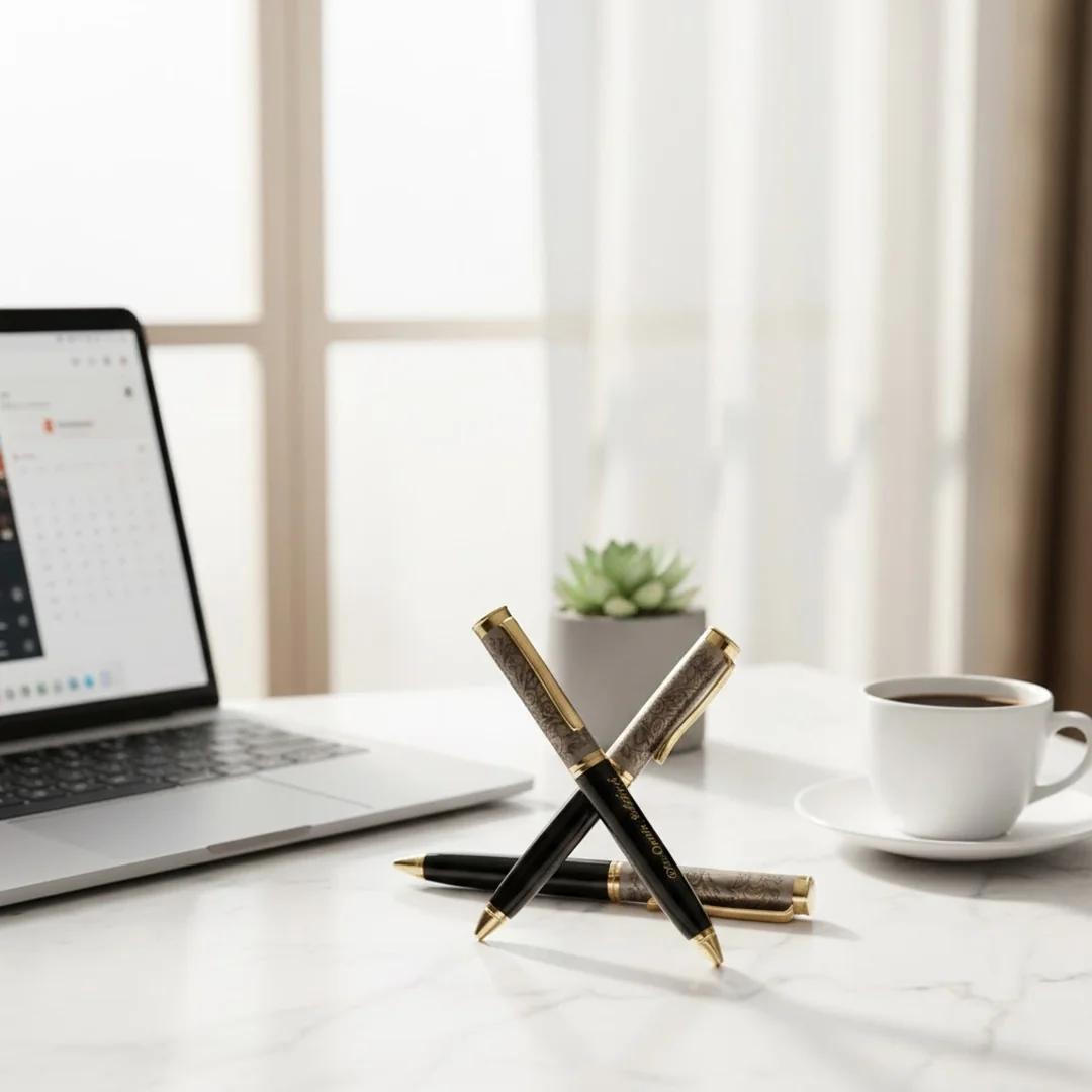 MH Decors Printed Jari Pens Elegant Writing Instruments with Custom Designs