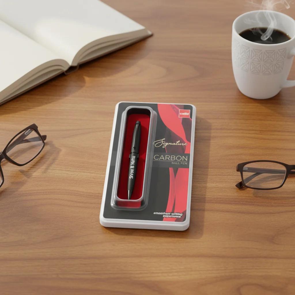 Zpics Cello Signature Carbon Ball Pen