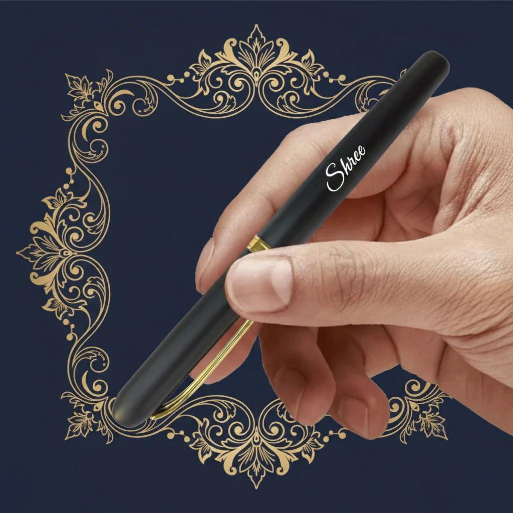 Zpics Personalised Magnetic Roller Pen