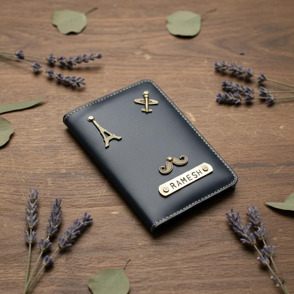 Zpics Passport Cover - Blue