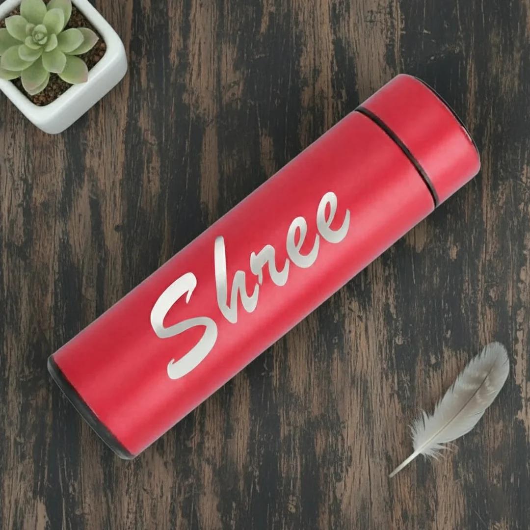 MH Decors LED Touchscreen Water Bottle – Smart Temperature Monitor