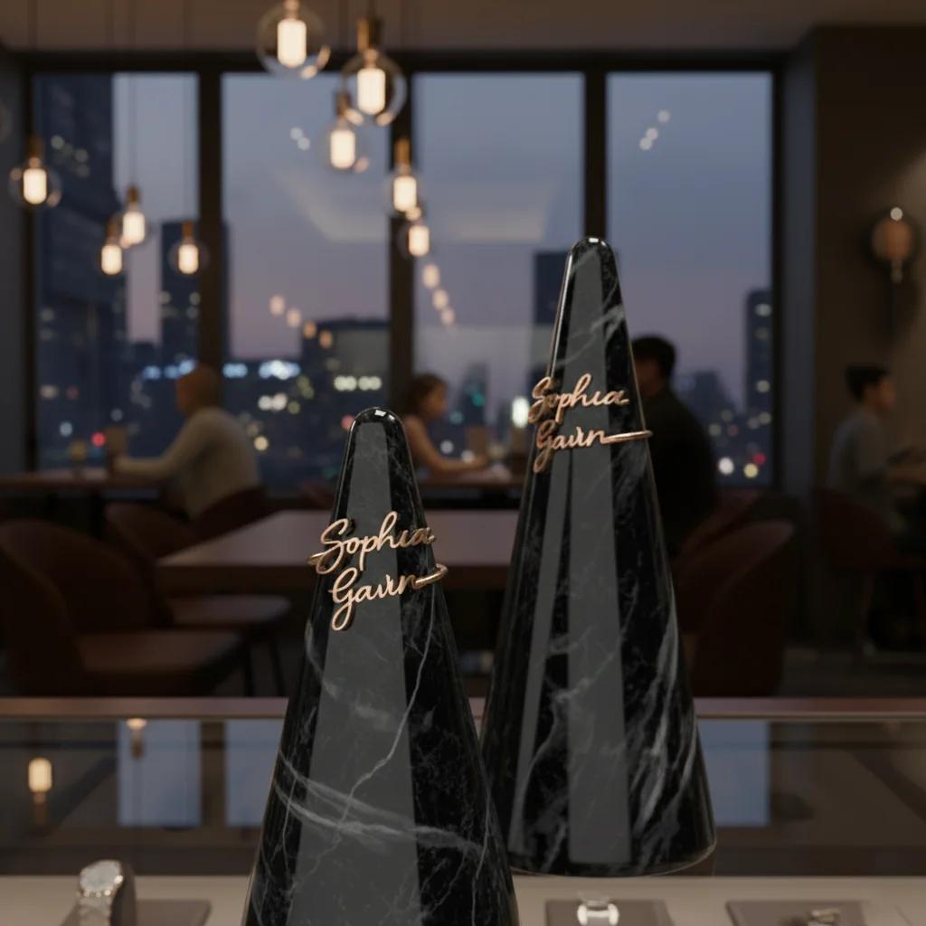 MH Decors Custom Name Ring for Couples – Personalized Jewelry