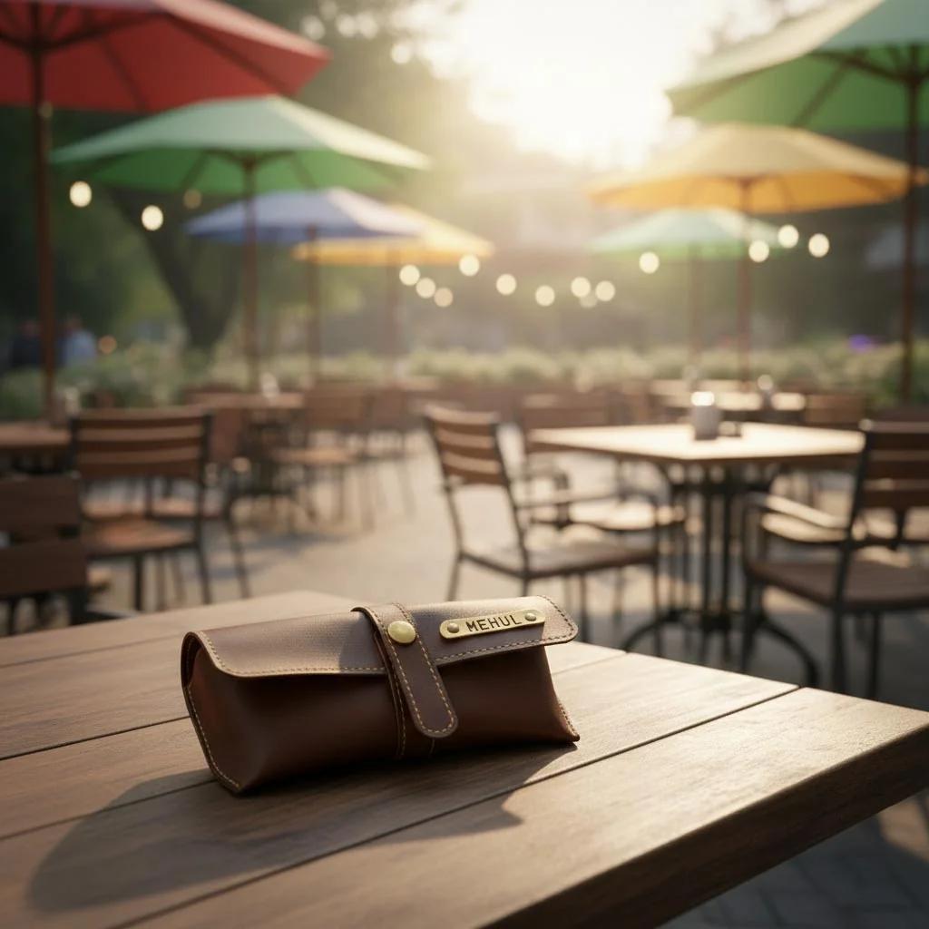 Zpics Eyeglass Case - Brown