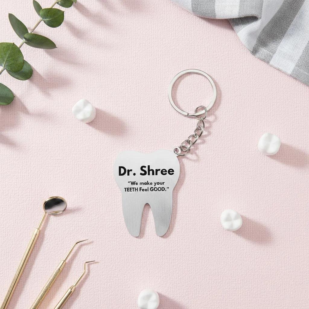 Zpics Dentist Keychain for Dental Doctors
