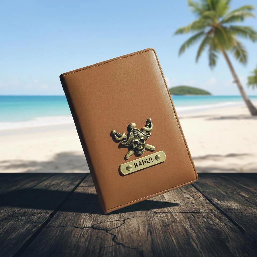 Zpics Passport Covers - Tan