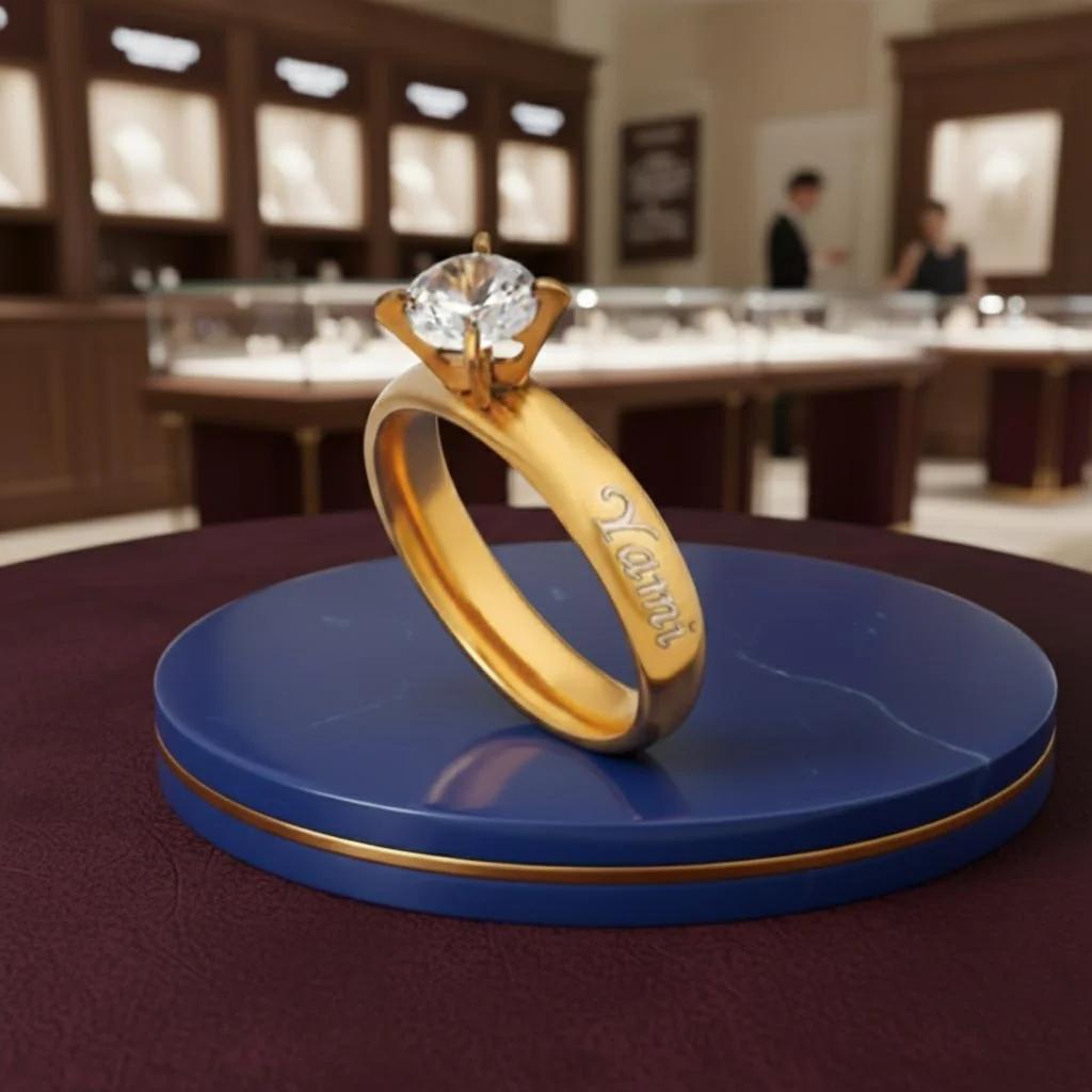 MH Decors Personalized Custom Name Rings – Stylish & Unique