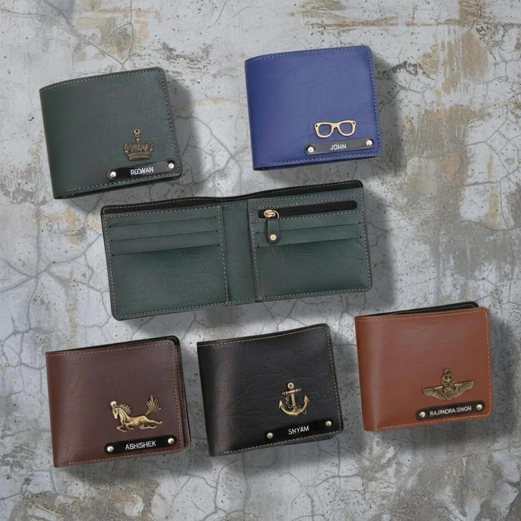 Durable Mens Leather Wallet Everyday Carry