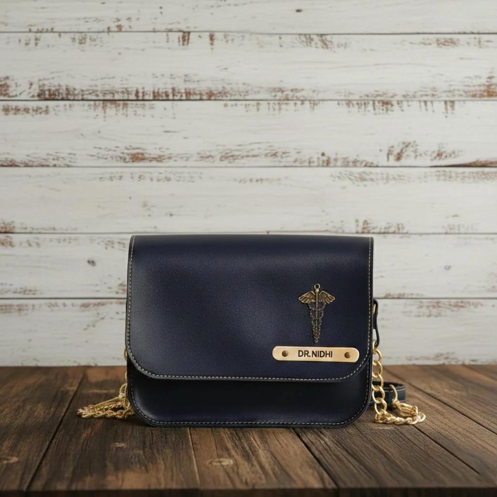 Zpics Custom Sling Bag with Personalized Name and Design