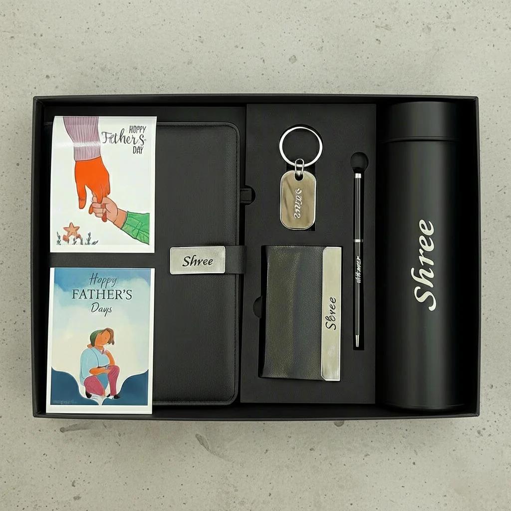 MH Decors Ultimate Personalized Father’s Day Gift Set with Custom Items
