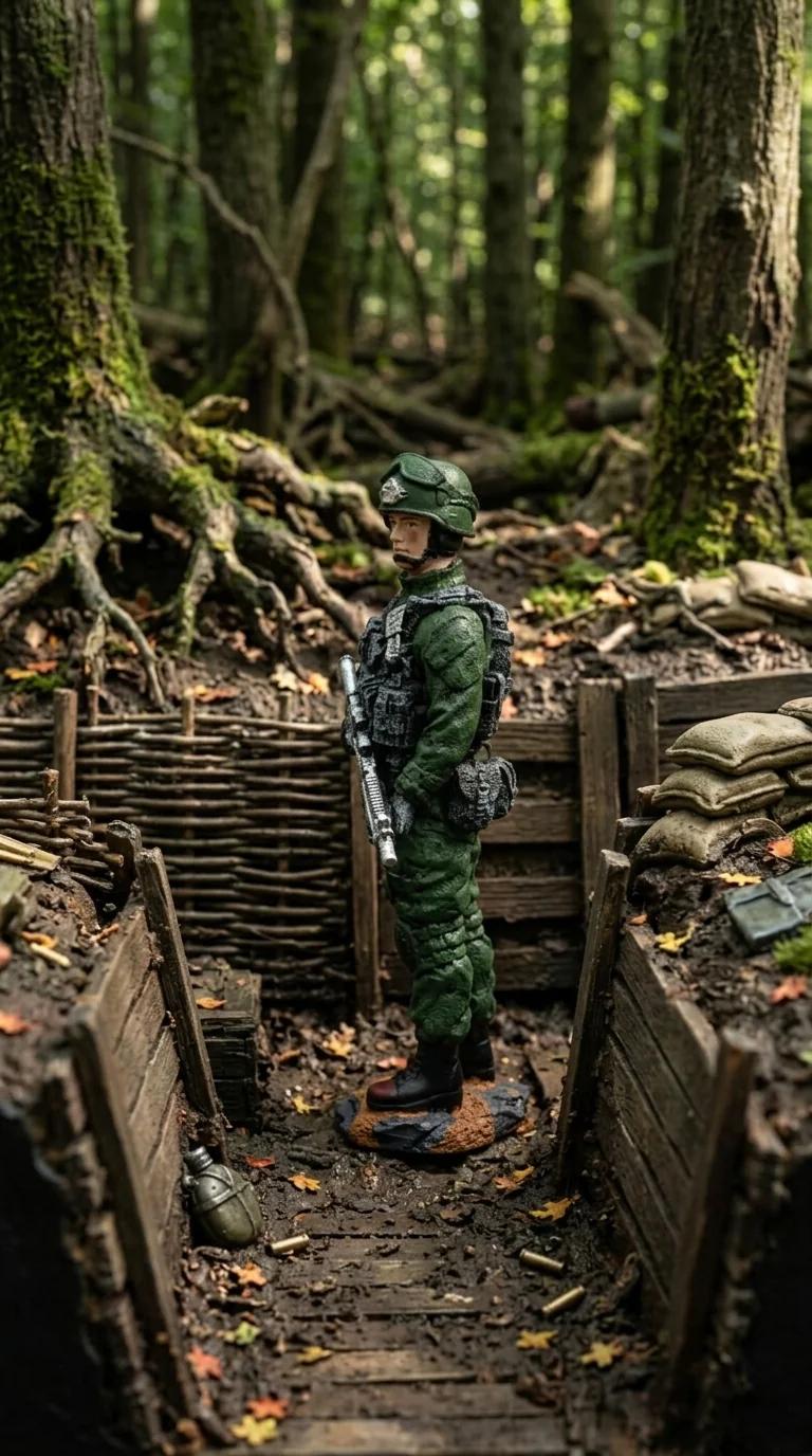 Value Gifts Collectible Soldiers Special Forces Action Figurine for Table Display