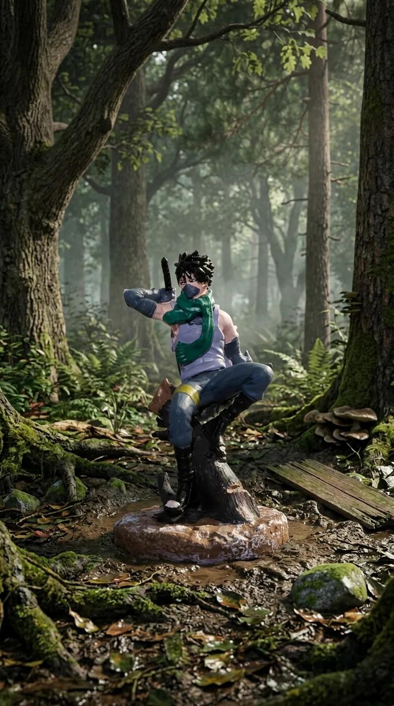 Value Gifts Kakashi Hatake Collectible Sitting Figure for Car and Table Display