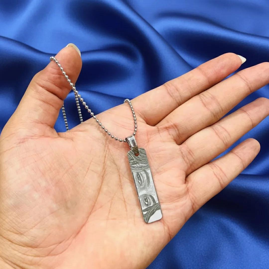 MH Decors Personalised Eye Pendant Necklace Unique and Meaningful Design