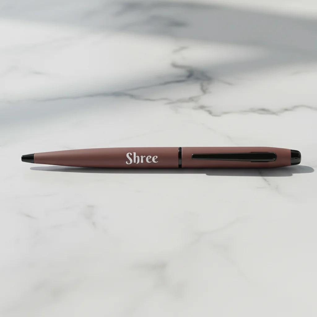 Zpics Ball Pen (Brown)