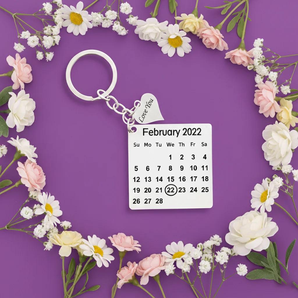 Zpics Calendar Keychain