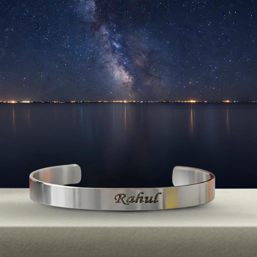 Unisex Adjustable Kada – Personalized Engraving for Men & Women