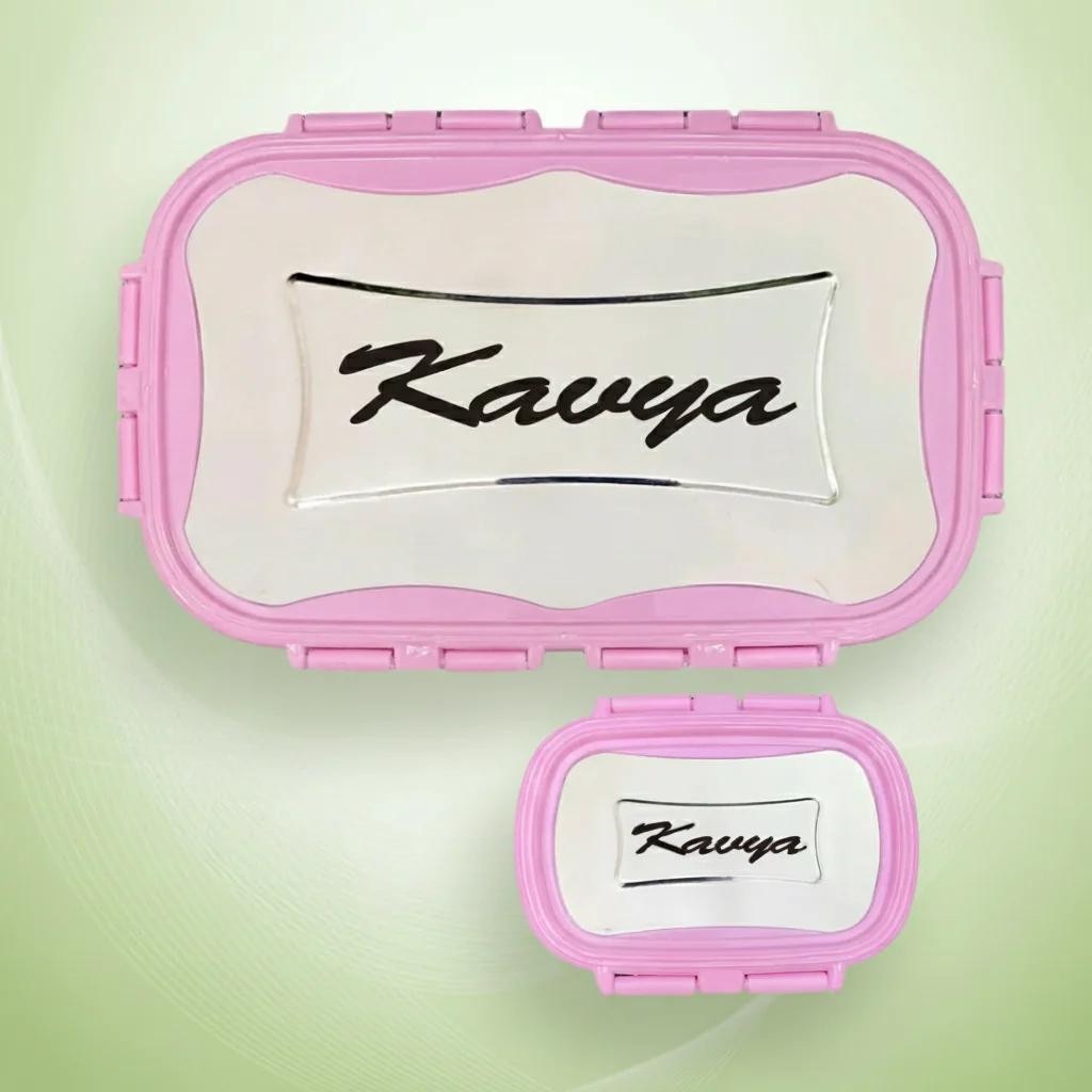 Personalized Stainless Steel Lunch Box – Eco-Friendly & Custom Engraved