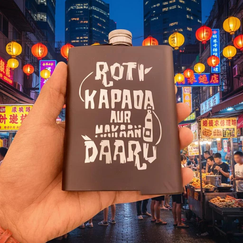 Zpics Vacuum Insulated Hip Flask 