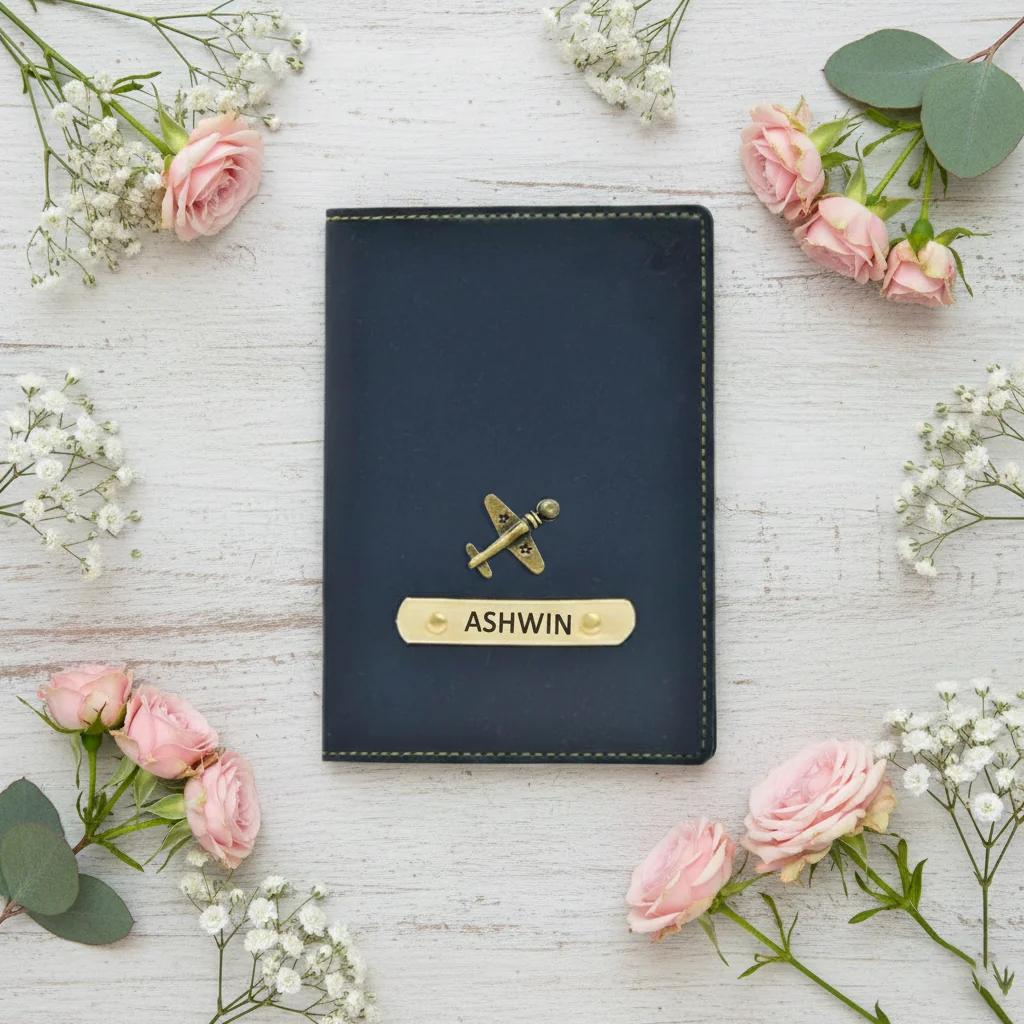 Zpics Passport Cover - Blue