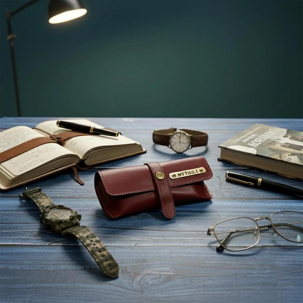 Zpics Eyeglass Case - Brown