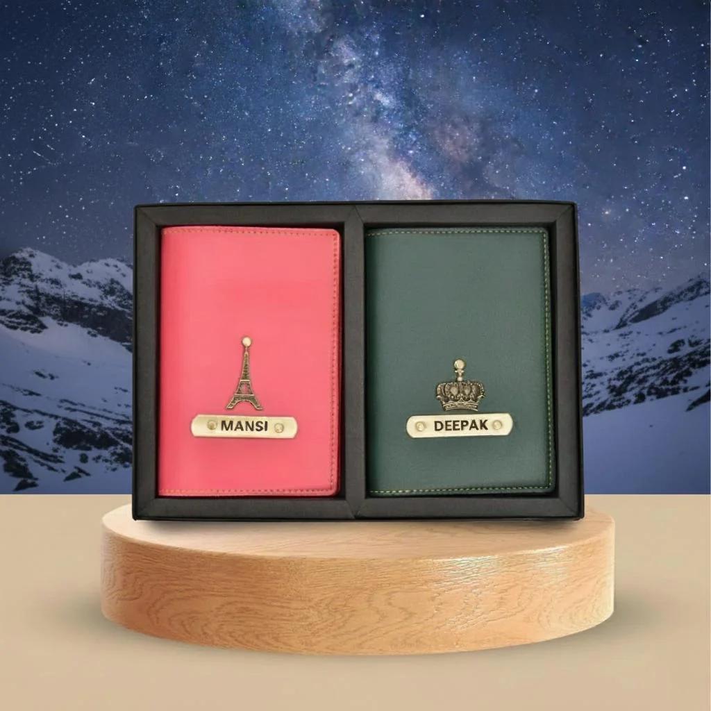 Zpics Couple Passport Covers