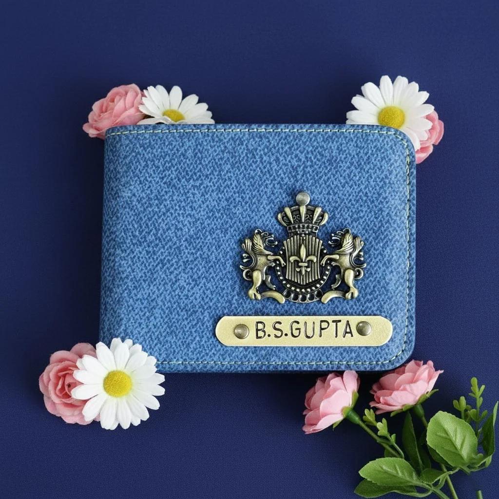 Zpics Men’s Wallet Purse - Jeans