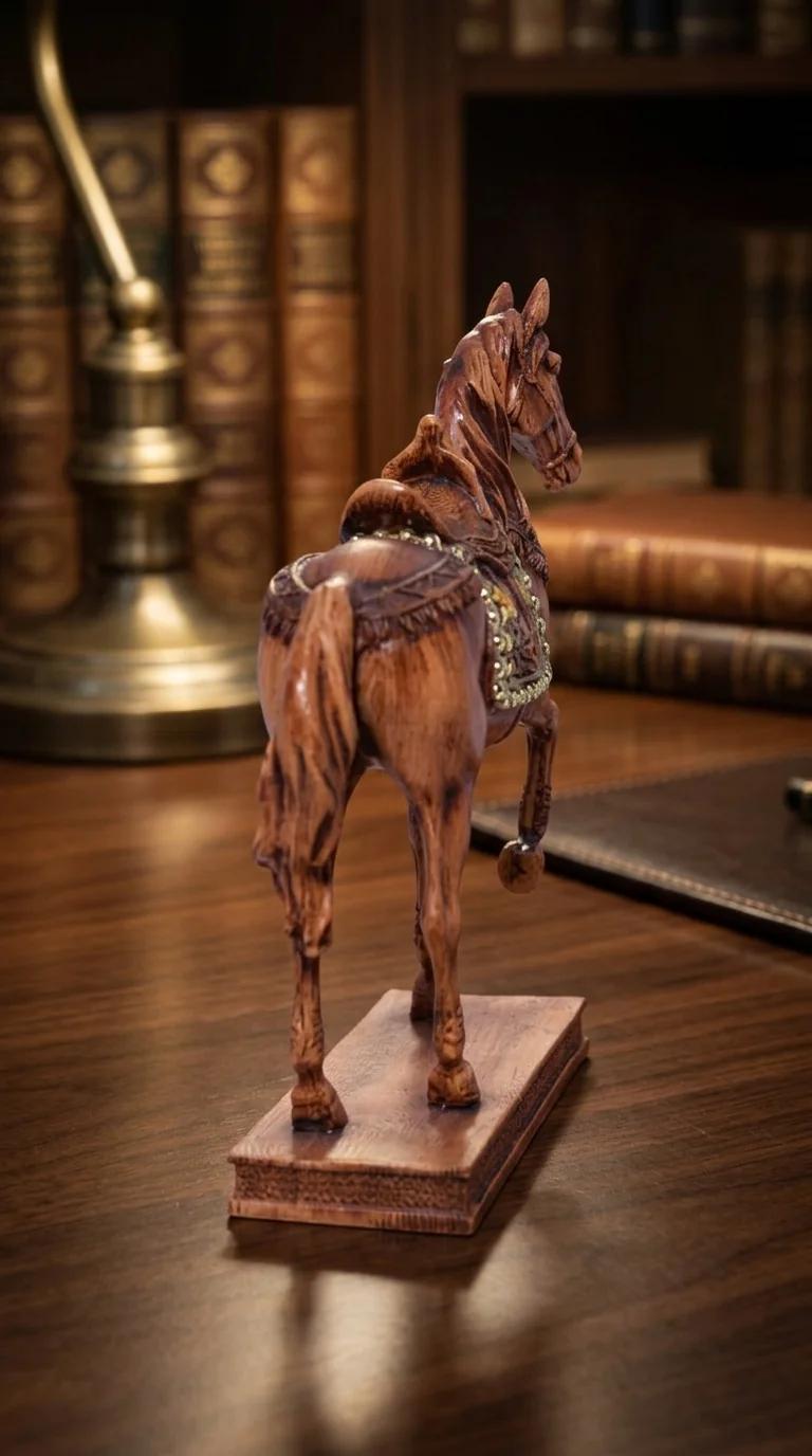 Value Gifts Elegant Horse Showpiece Figurine for Home Decoration