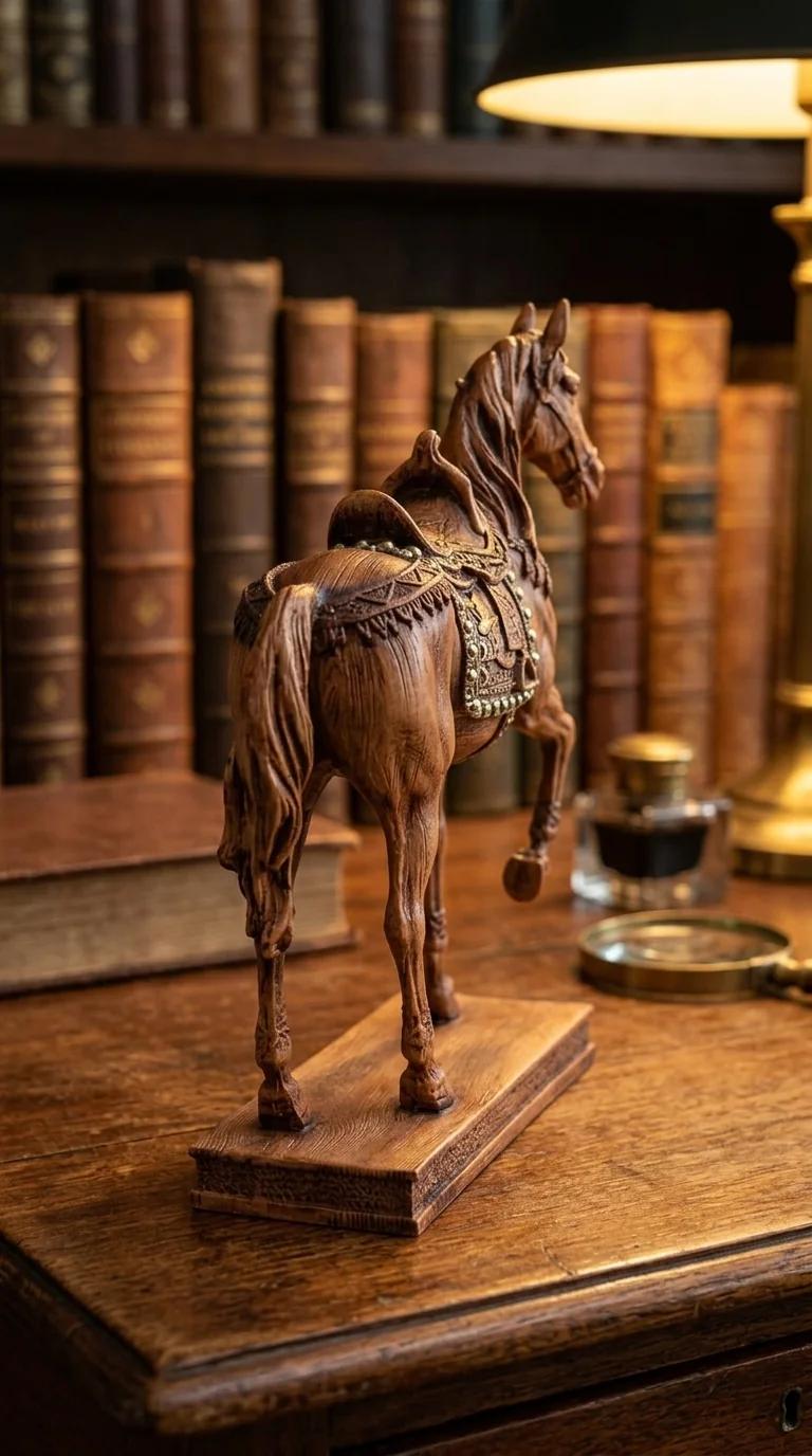 MH Decors Elegant Horse Figurine for Home Tabletop and Interior Decoration