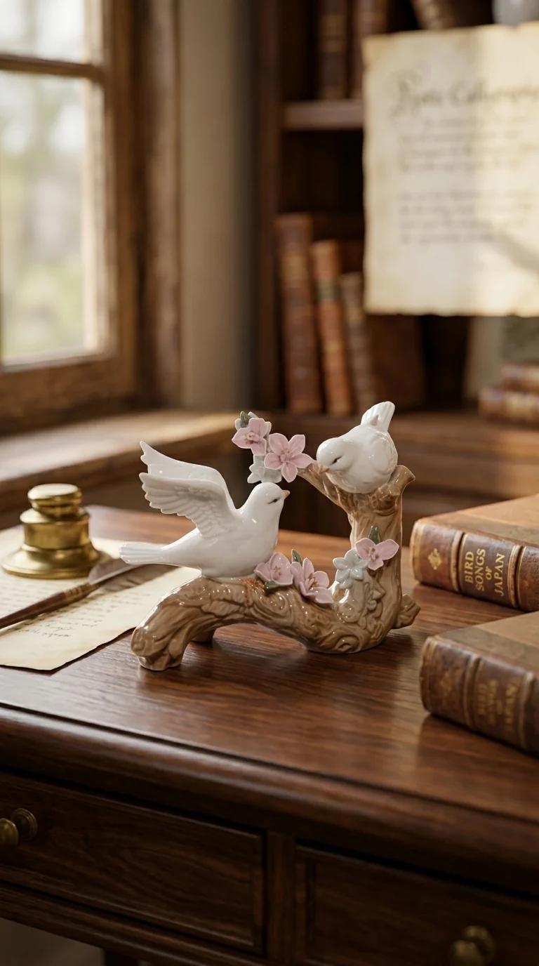 Value Gifts Elegant Bird Showpiece Crafts for Home Table and Shelf Display