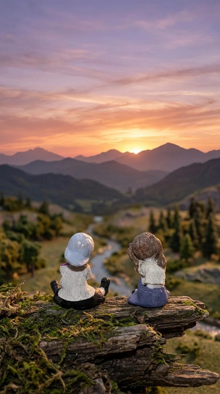 MH Decors Elegant Sitting Kids Showpiece for Living Room and Birthday Gifts