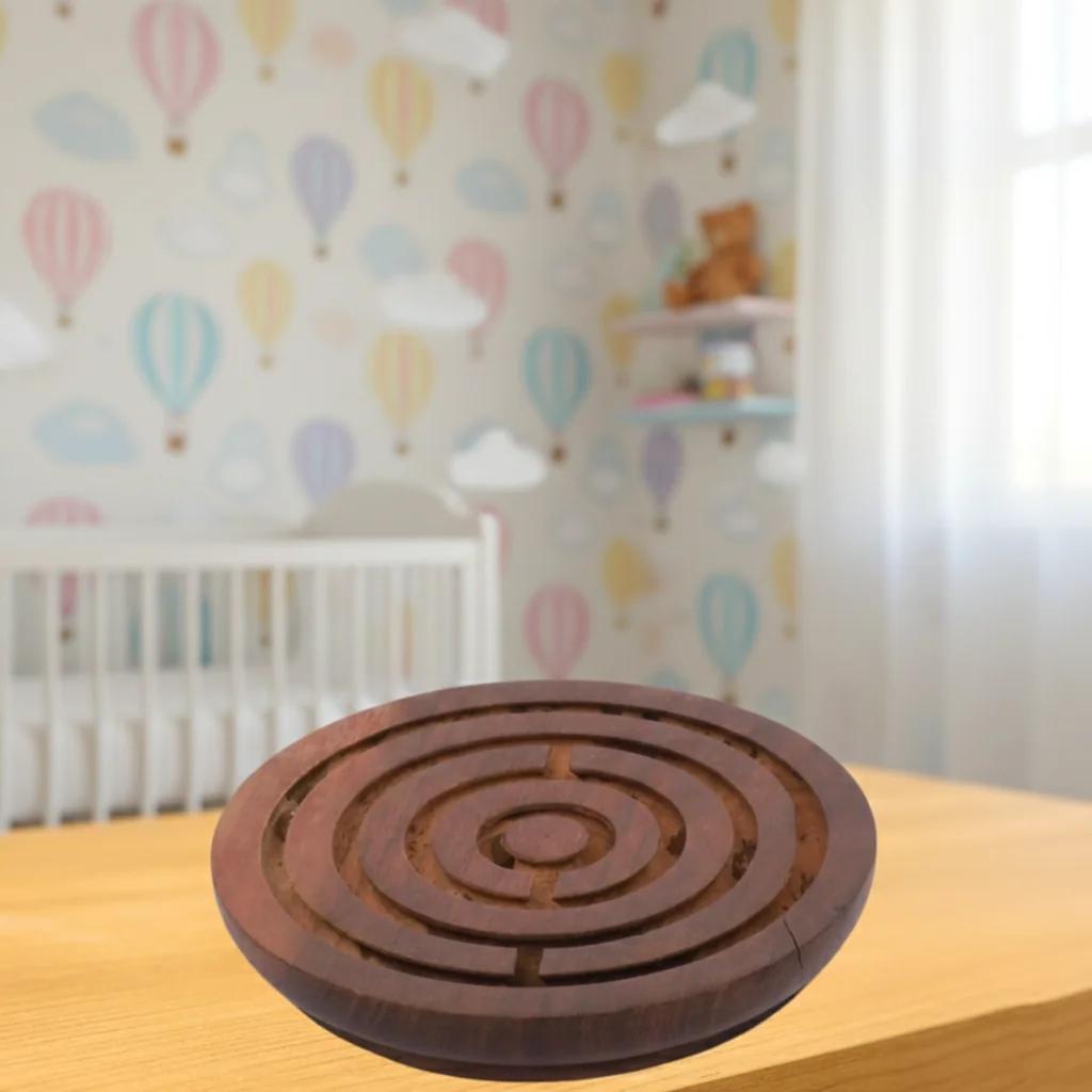 VPH Gift Store Wooden Puzzle Game Kondapalli Toy for Kids Indoor Play