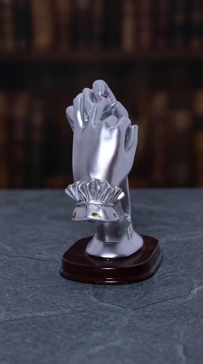 Value Gifts Stylish Engagement Hands Statue for Home Decoration and Presents